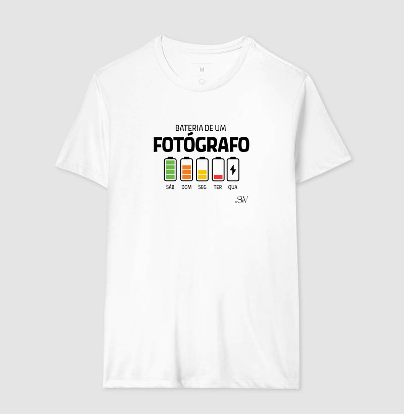 T-shirt | Shutter 04 Fotografia | Bateria original - Imagem 4