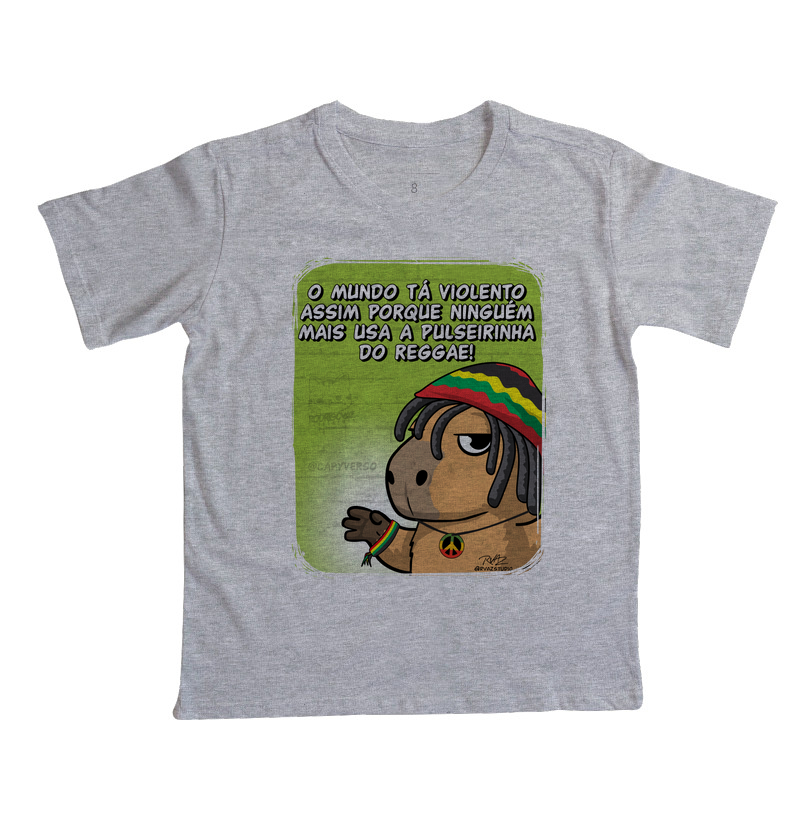 Camiseta Capivara Reggae - Imagem 3
