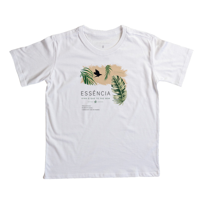 Camiseta Essência - viva o que te faz bem - Imagem 2