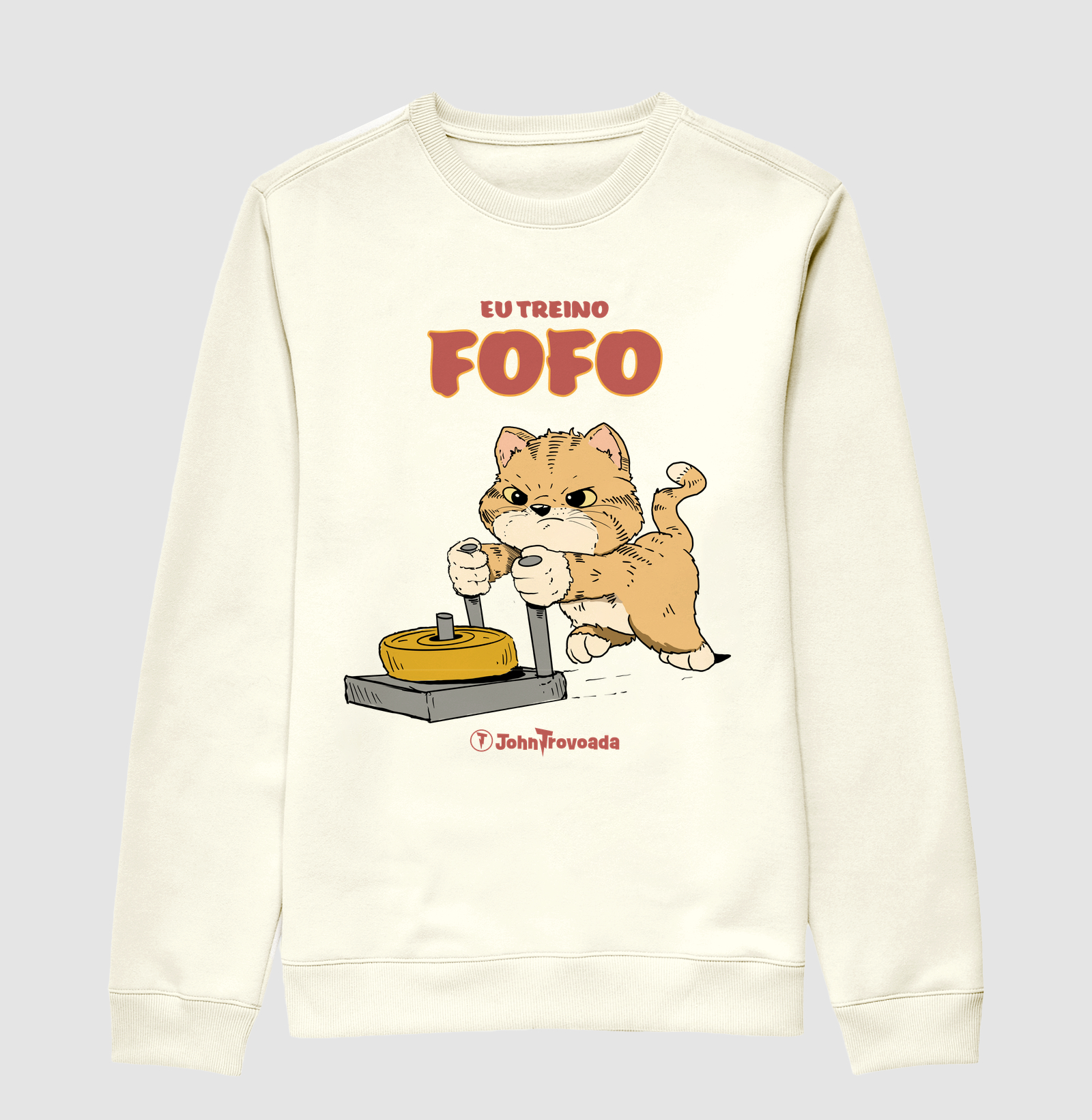 Gato Eu treino fofo  - Imagem 2