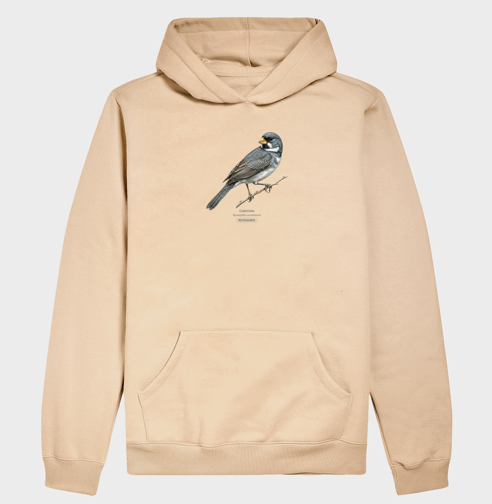 Traços Alados - Coleirinho II - Moletom Hoodie - Imagem 7