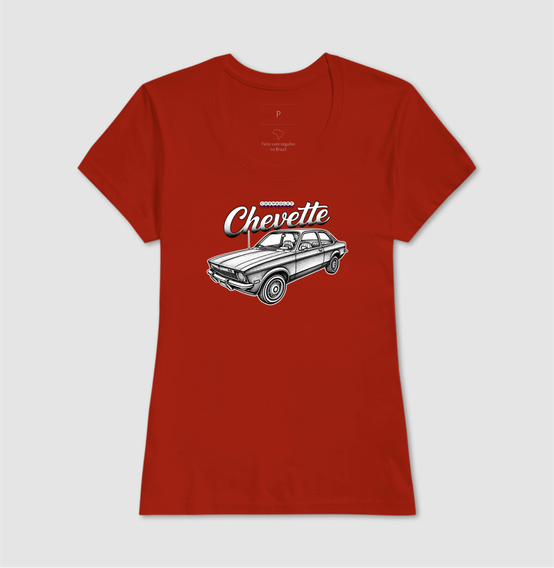Chevrolet Chevette Tubarão Lateral - Clássico Anos 70 Pontilhado - Imagem 7