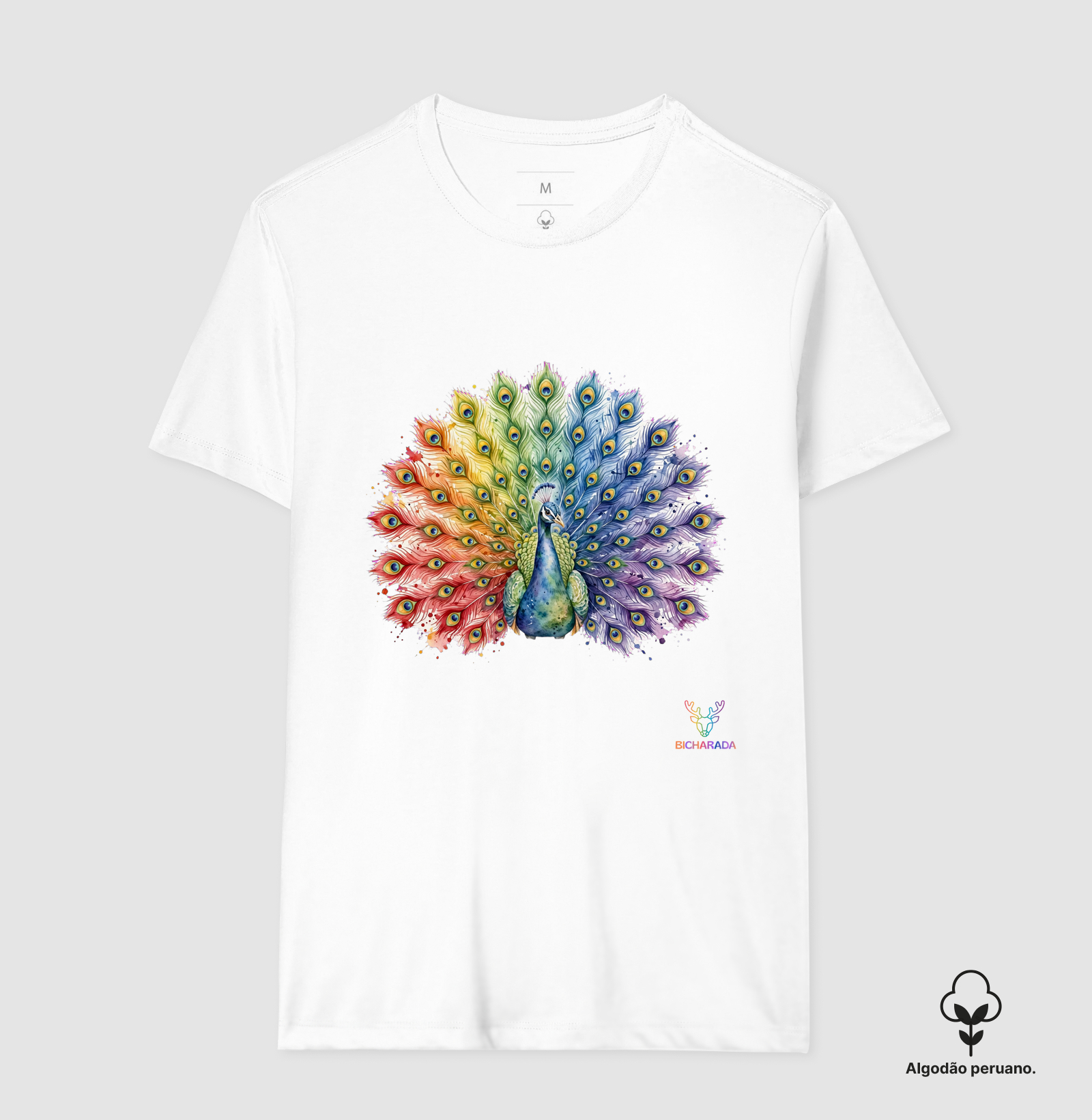 Pavão 🦚 arco íris  - Imagem 3