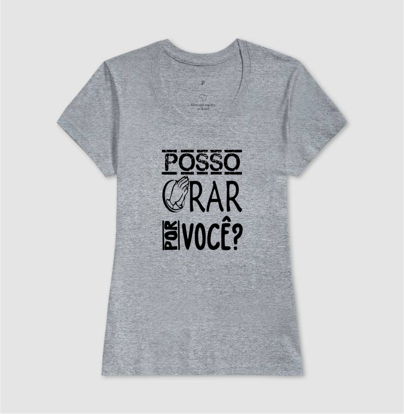 Camiseta Posso Orar por Você? - Imagem 5