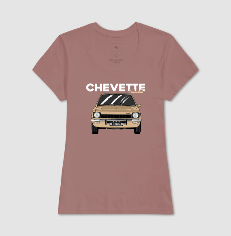 Chevette Tubarão 1973 Bege - Clássico Chevrolet Antigo - Edição ABR-1973 - Imagem 11