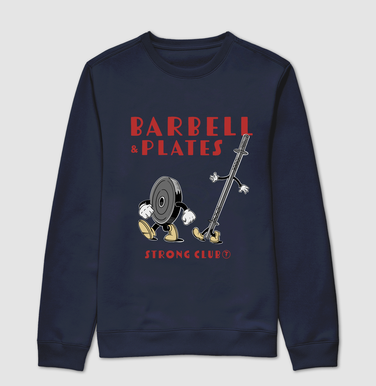 Camiseta Barbell & Plates Strong Club - Imagem 5