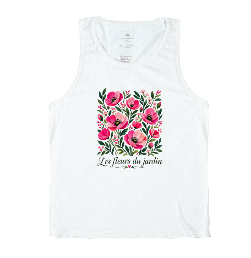 Camiseta Les fleurs du jardin - Imagem 2