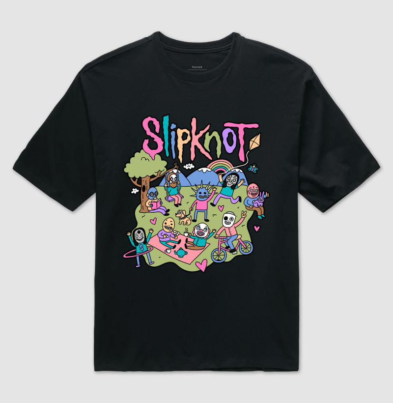 Oversized Unissex - Slipknot - Imagem 2