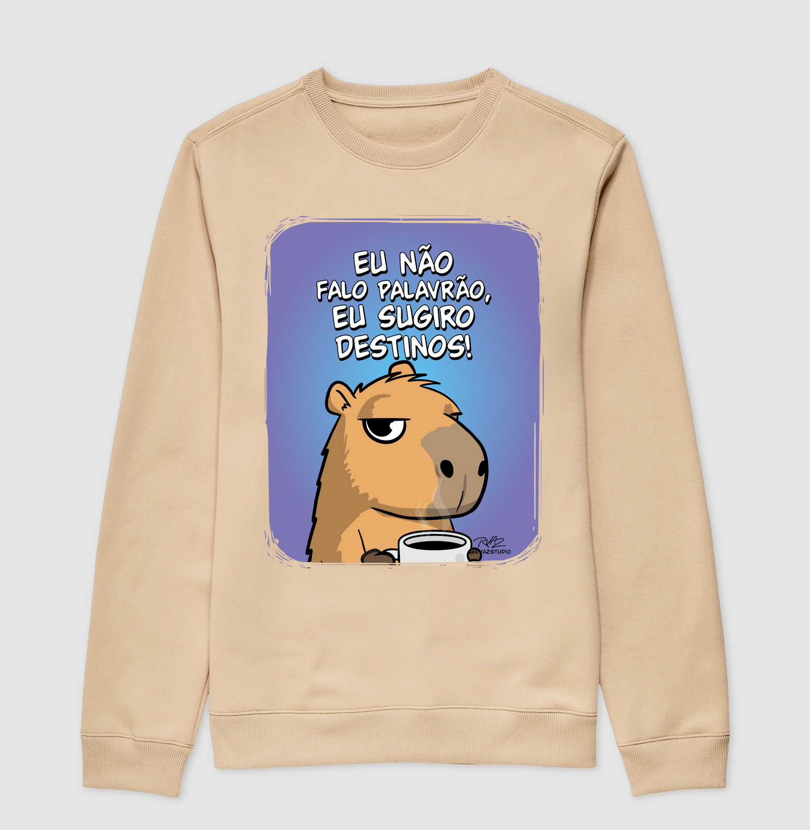 Camiseta Capivara Sugiro Destinos - Imagem 3