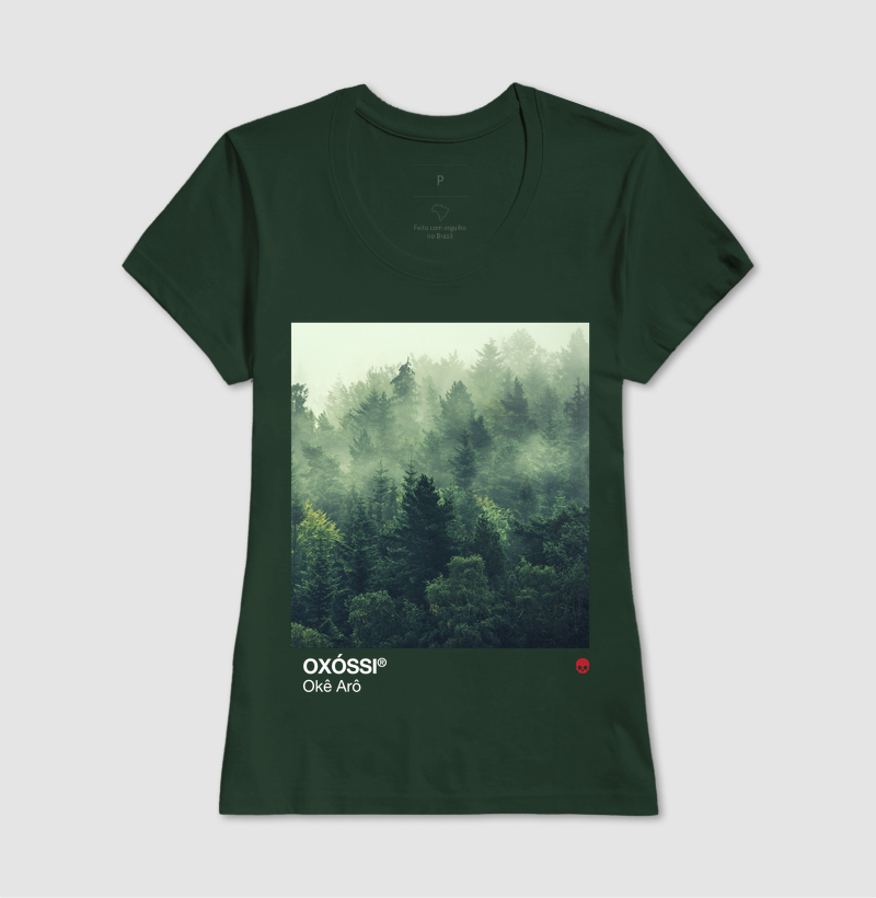 Camiseta Umbanda Orixá Oxóssi - Mata - Imagem 11