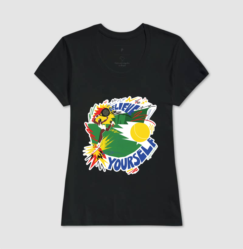 Camiseta Padel Believe in Yourself Smash - Imagem 3