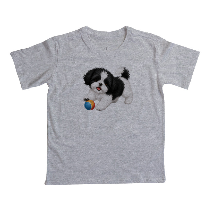 Shih Tzu Preto - Desenho Animado - Imagem 5