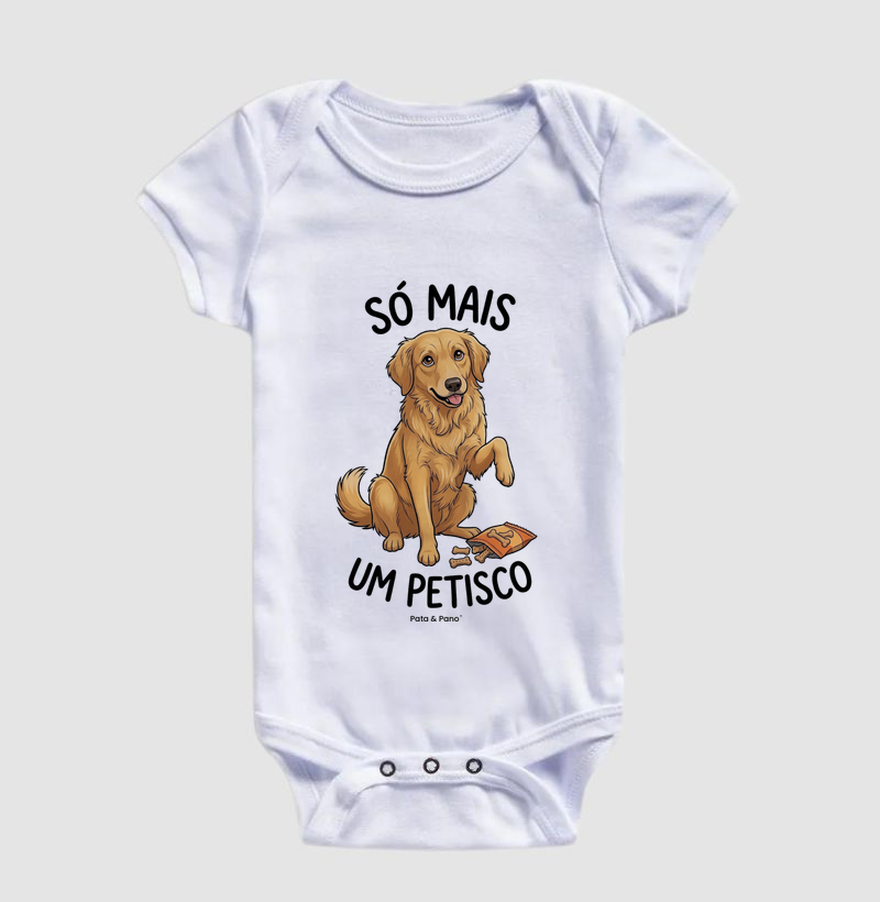 BODY BEBÊ GOLDEN RETRIEVER PETISCO - Imagem 3