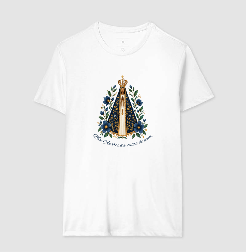 T-shirt Clássica Unissex - Mãe Aparecida - Imagem 2