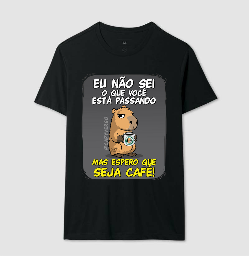 Camiseta Capivara Seja Café - Imagem 2