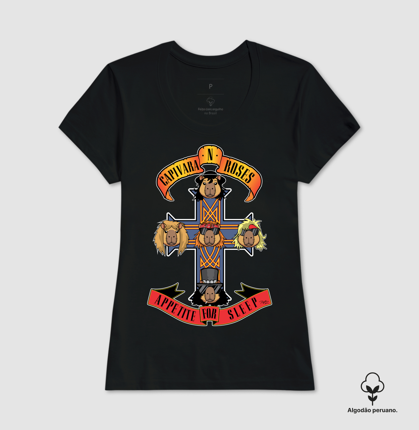 Camiseta Capivara N Roses - Imagem 2