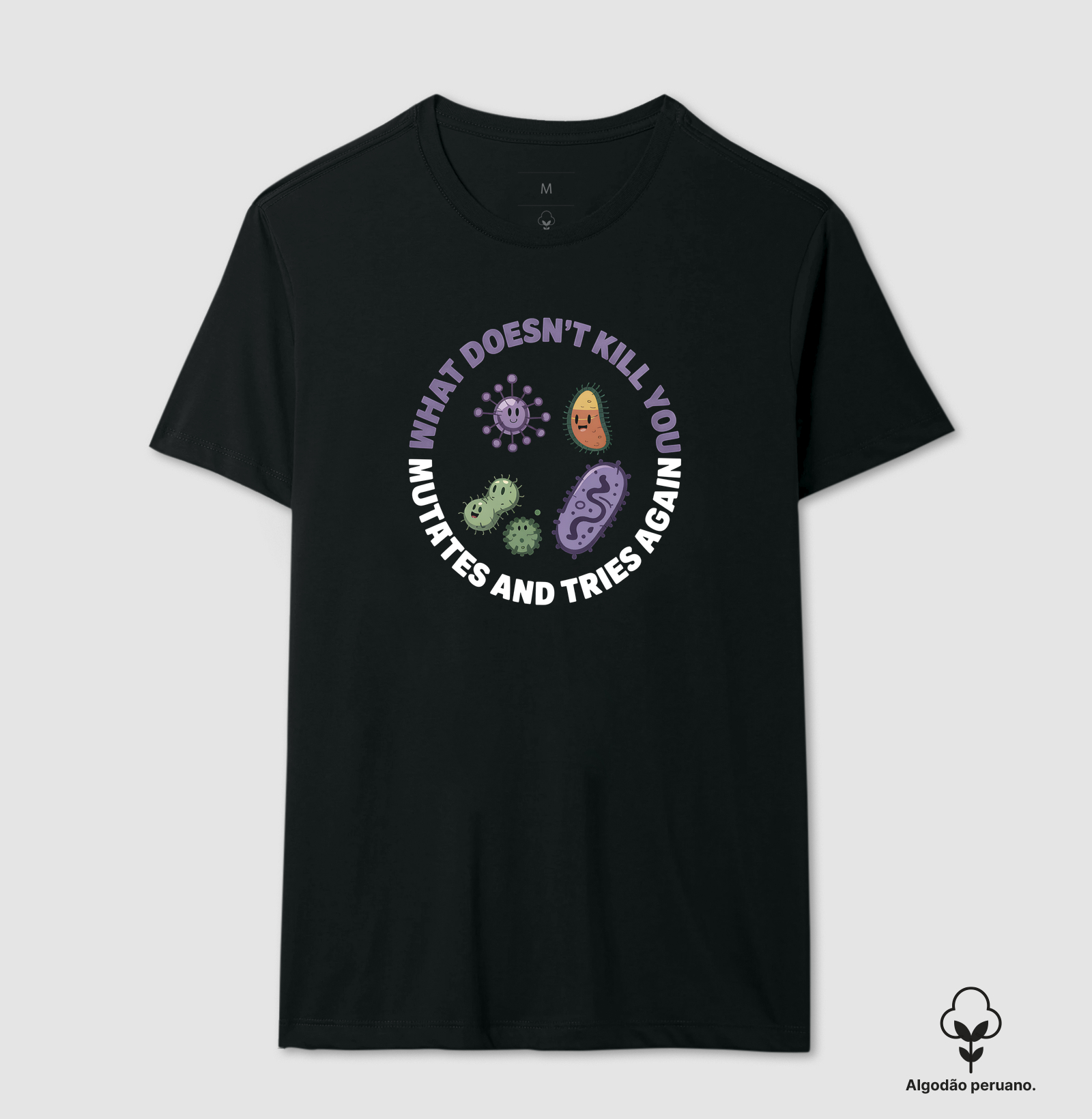 Camiseta Algodão Peruano Mutação Persistente - Imagem 2