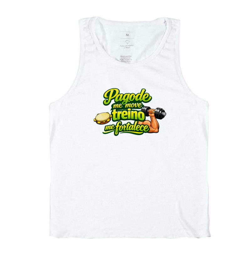 camiseta pagode me move, treino me fortalece - Imagem 2