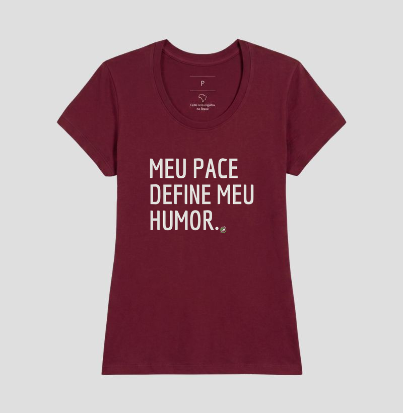 Camiseta Corrida - Meu Pace Define Meu Humor - Imagem 19