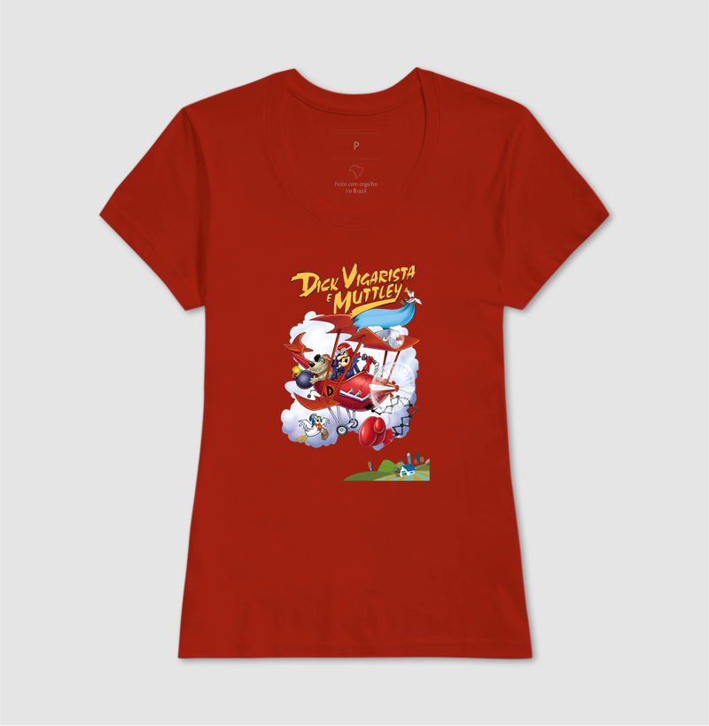 Camiseta Dick Vigarista e Muttley - Imagem 11