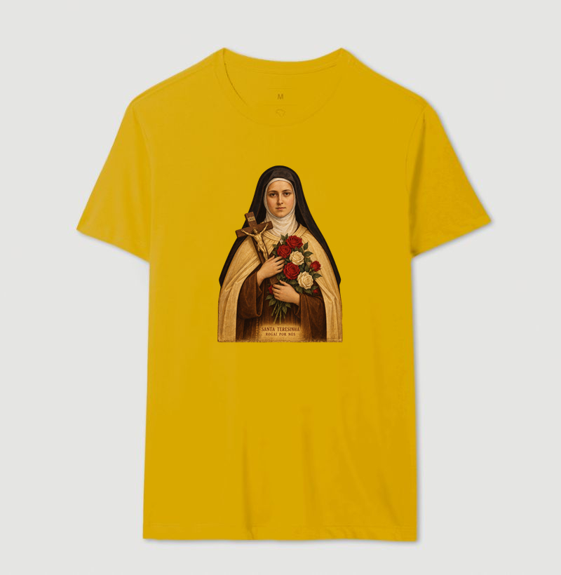 Camiseta Santa Teresinha Rogai por Nós - Imagem 12
