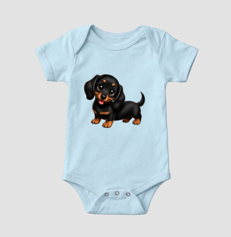 Dachshund Preto - Desenho Animado - Imagem 4