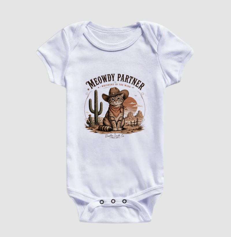 Country Meowdy Partner Dustler South Co. 100% Algodão - Imagem 4