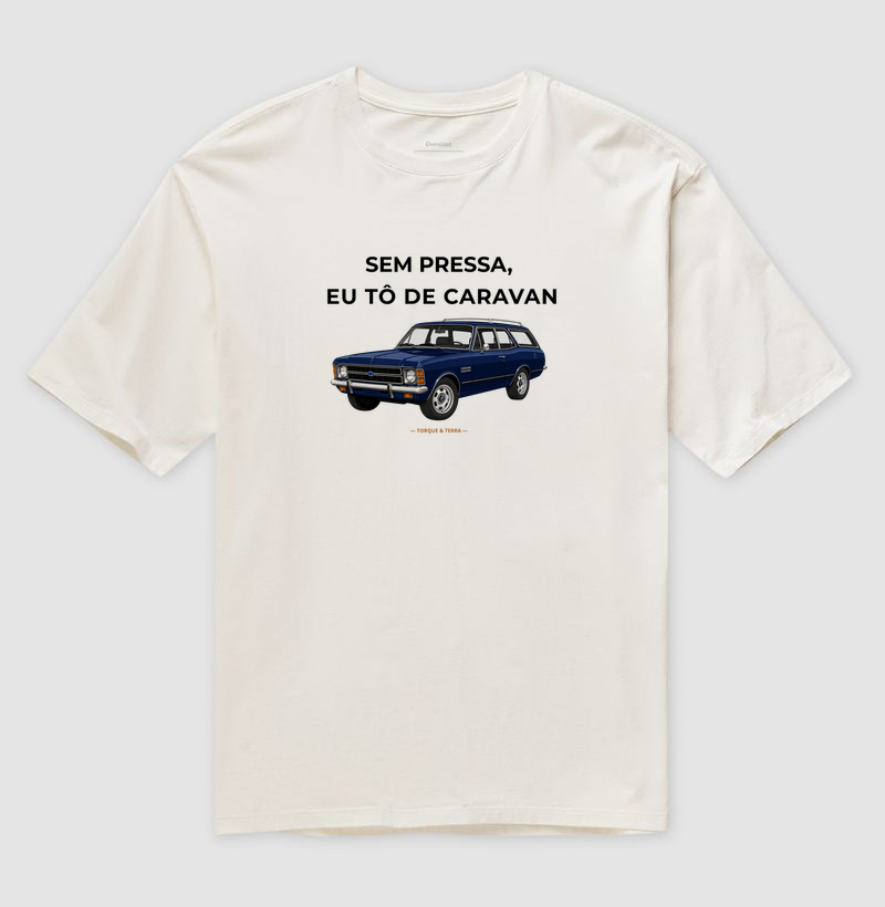 Sem pressa, eu tô de Caravan - Azul escuro 1 - Imagem 4
