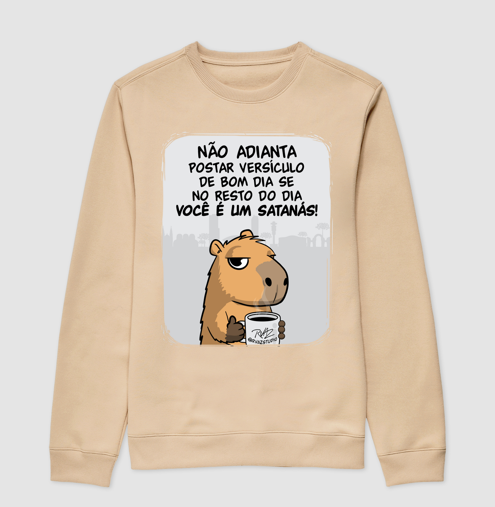 Camiseta Capivara Você é um Satanás - Imagem 3