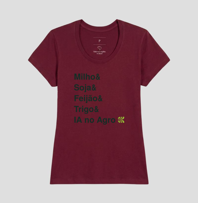 Camiseta Milho & Soja & Feijão & Trigo - Imagem 19