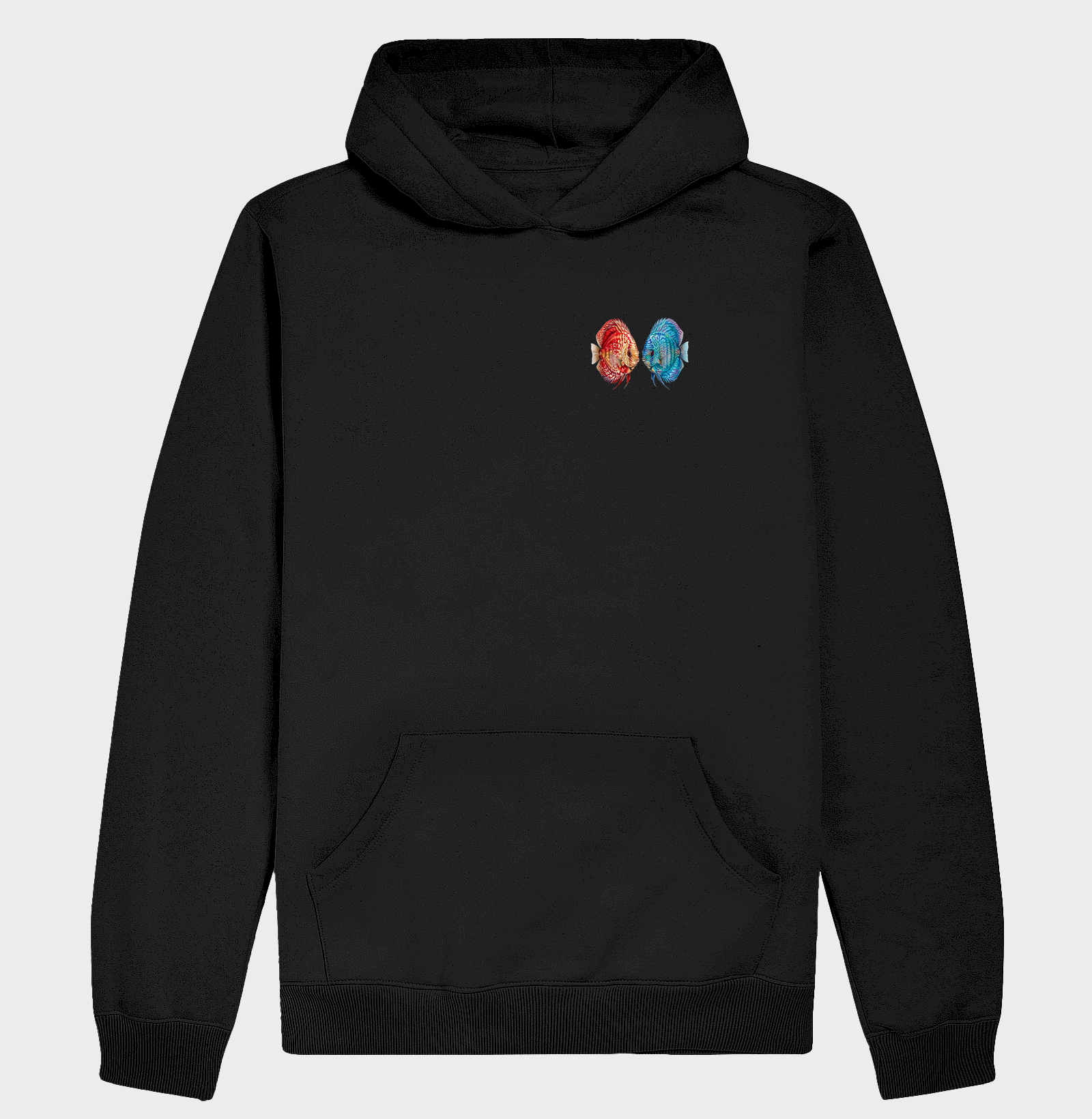 Peixes - Mini - Acarás - Moletom Hoodie - Imagem 4