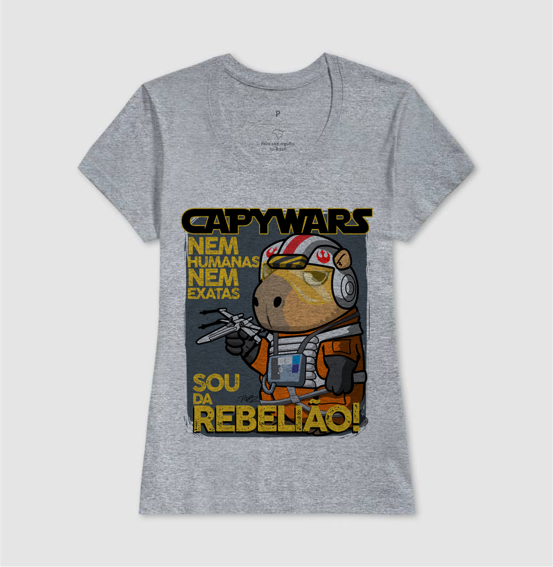 Camiseta Capivara Rebelião - Imagem 9