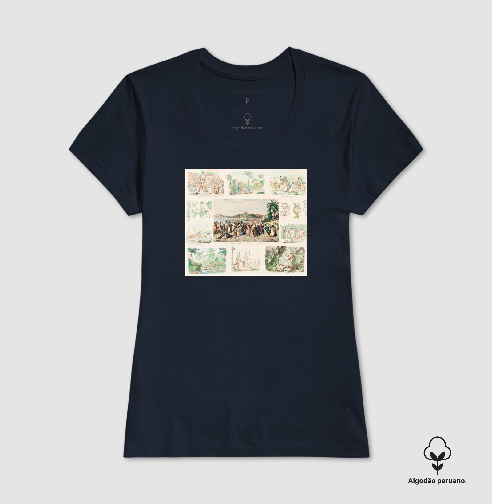 Camiseta Imagens do Brasil, Rugendas - Imagem 4