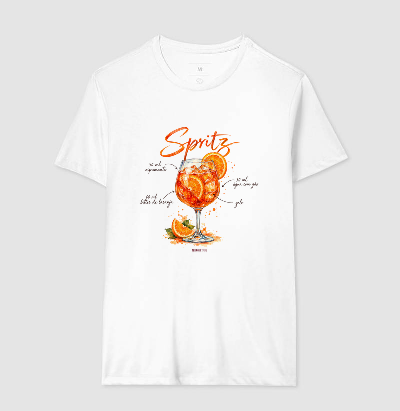 Camiseta Spritz – Drink com Espumante e Bitter de Laranja - Imagem 4