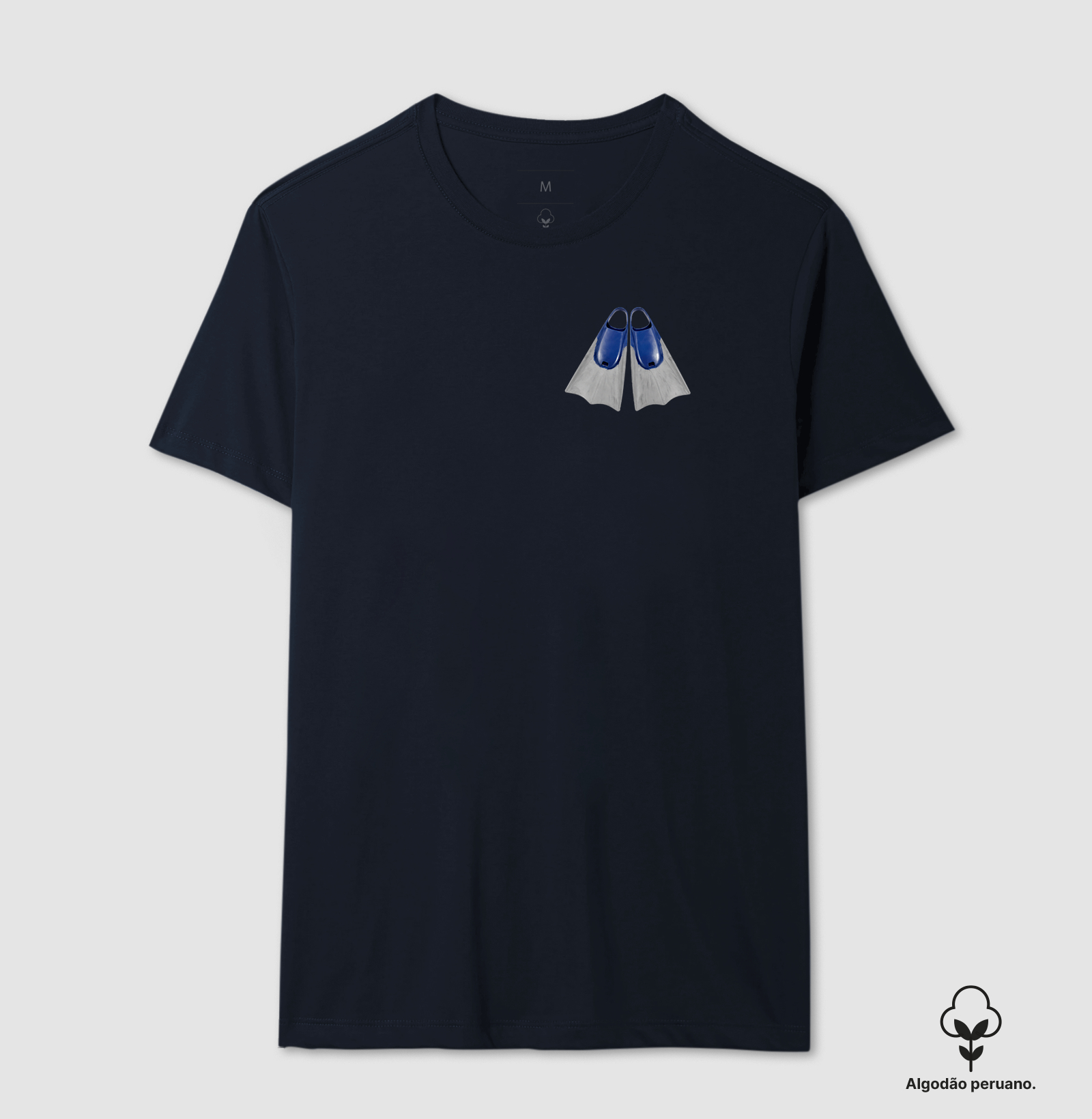 Camiseta Algodão Peruano - Raia Nove - Nadadeira - Imagem 2