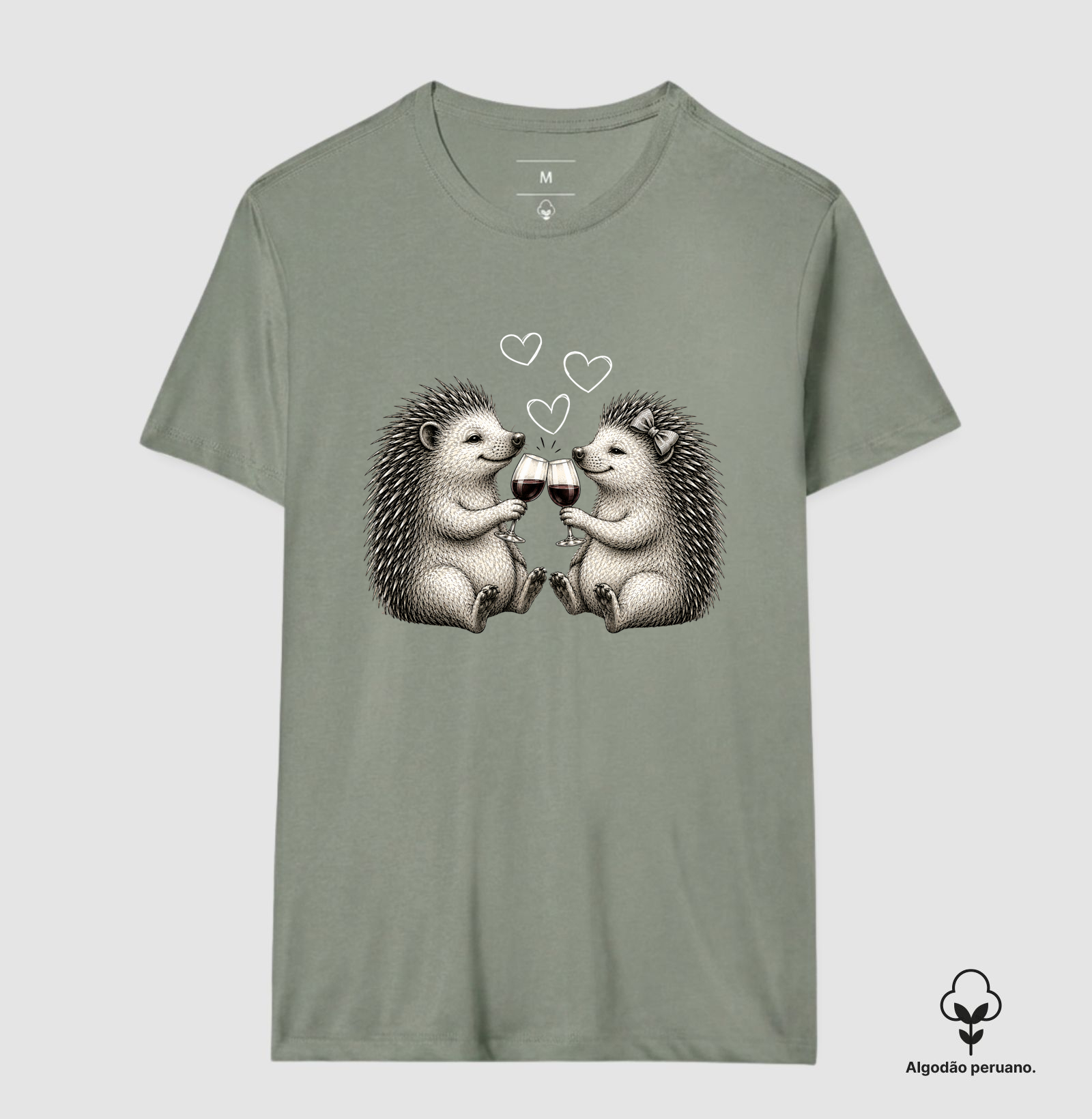 Camiseta Vinho - Brinde Porco Espinho - Imagem 9