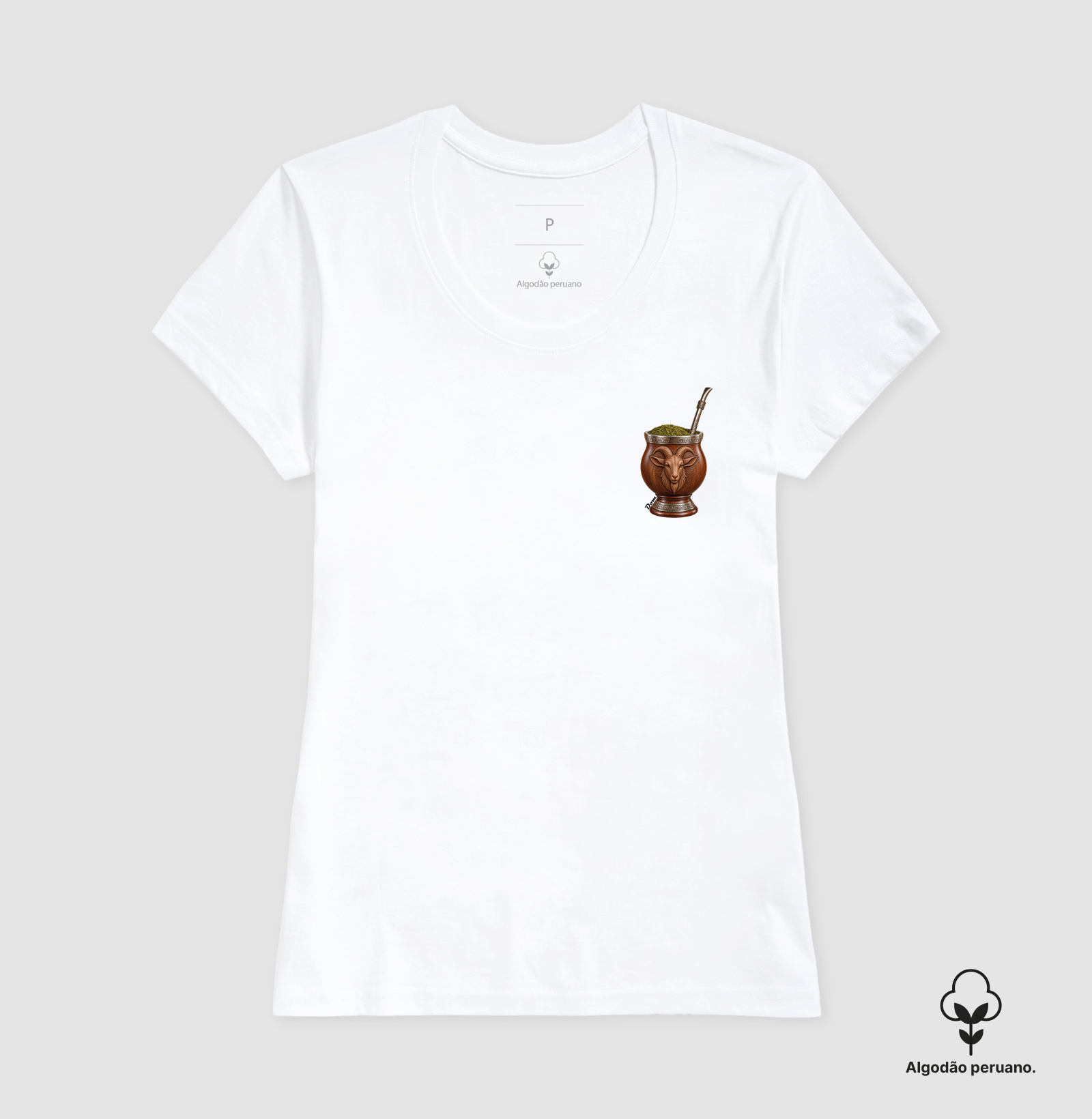 Camiseta Peruano Cuia (masculina e feminina) - Imagem 9