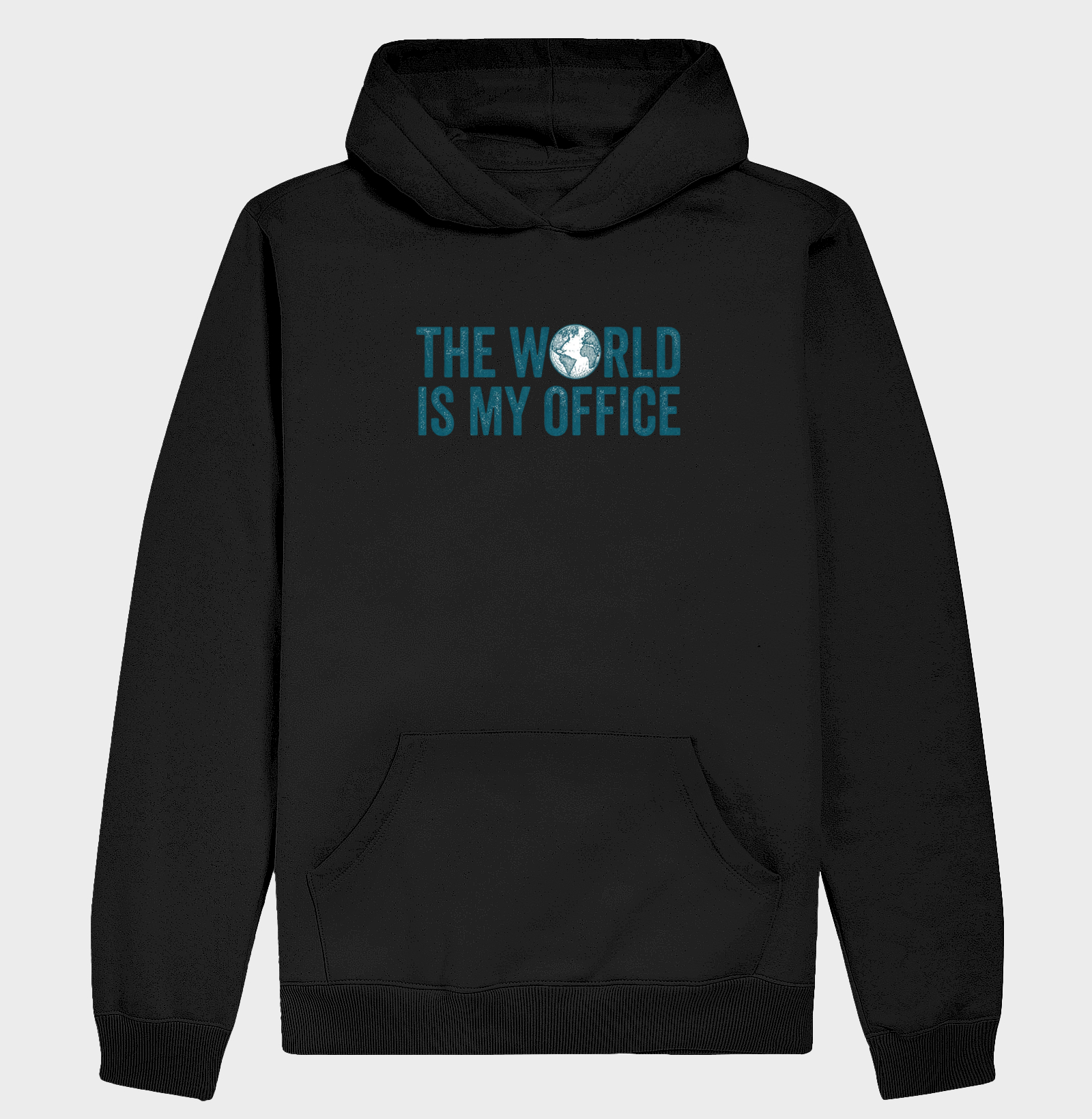 Moletom - The World is my Office - letra colorida - Imagem 8