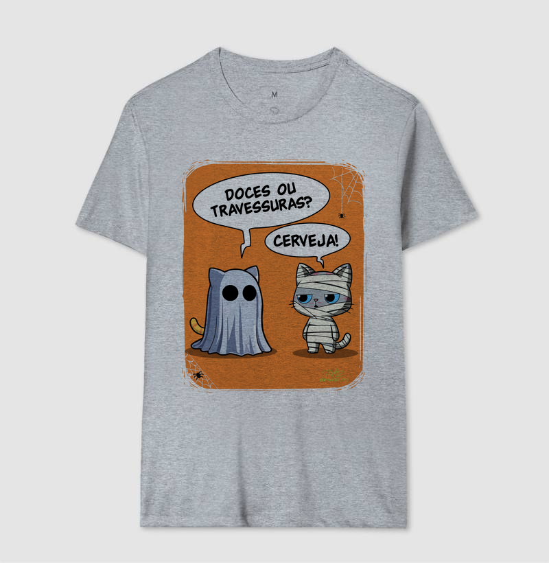 Camiseta Gato Sincero Halloween - Imagem 8