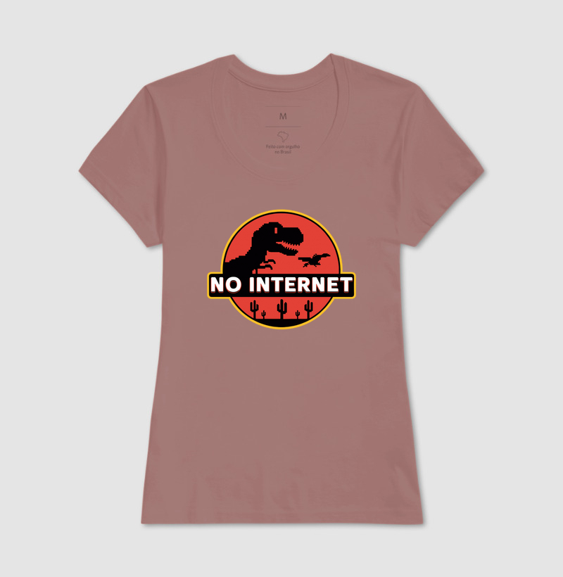 Camiseta Sem Internet - Imagem 17