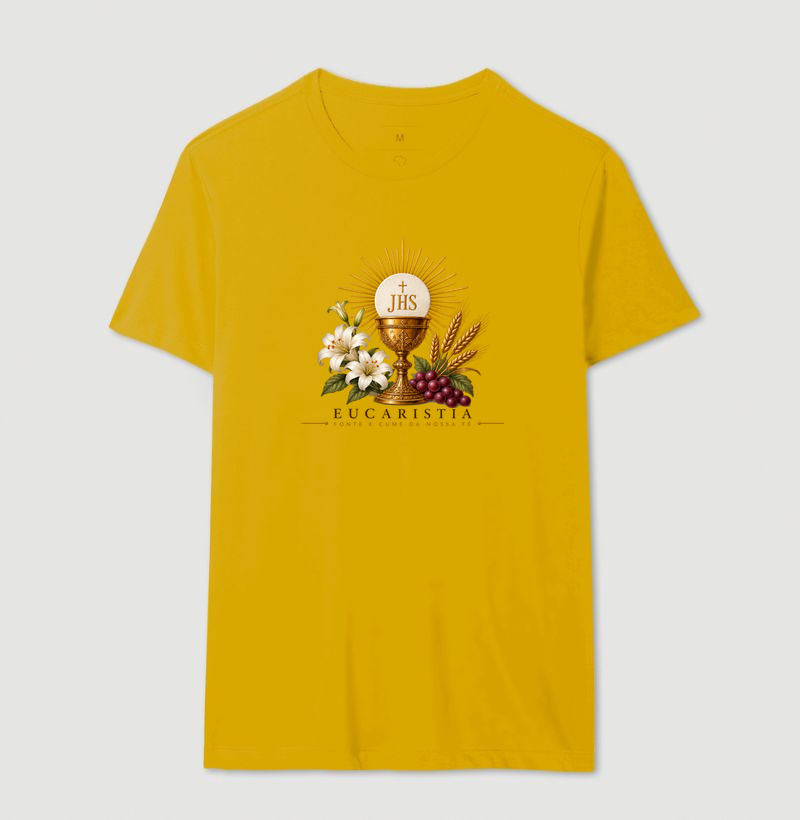 Camiseta Eucaristia, fonte e cume da nossa fé - Imagem 10