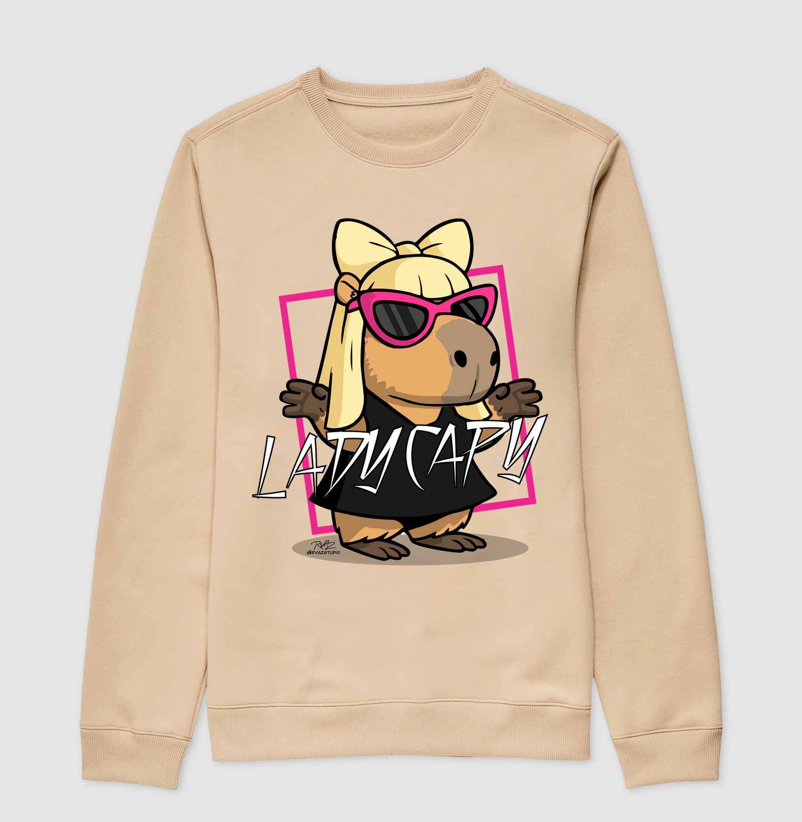Camiseta Capivara Lady Capy - Imagem 3