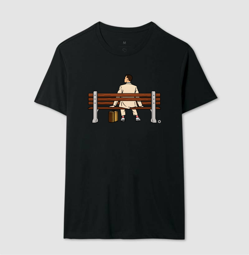 Camiseta Forrest Gump – Banco - Imagem 2