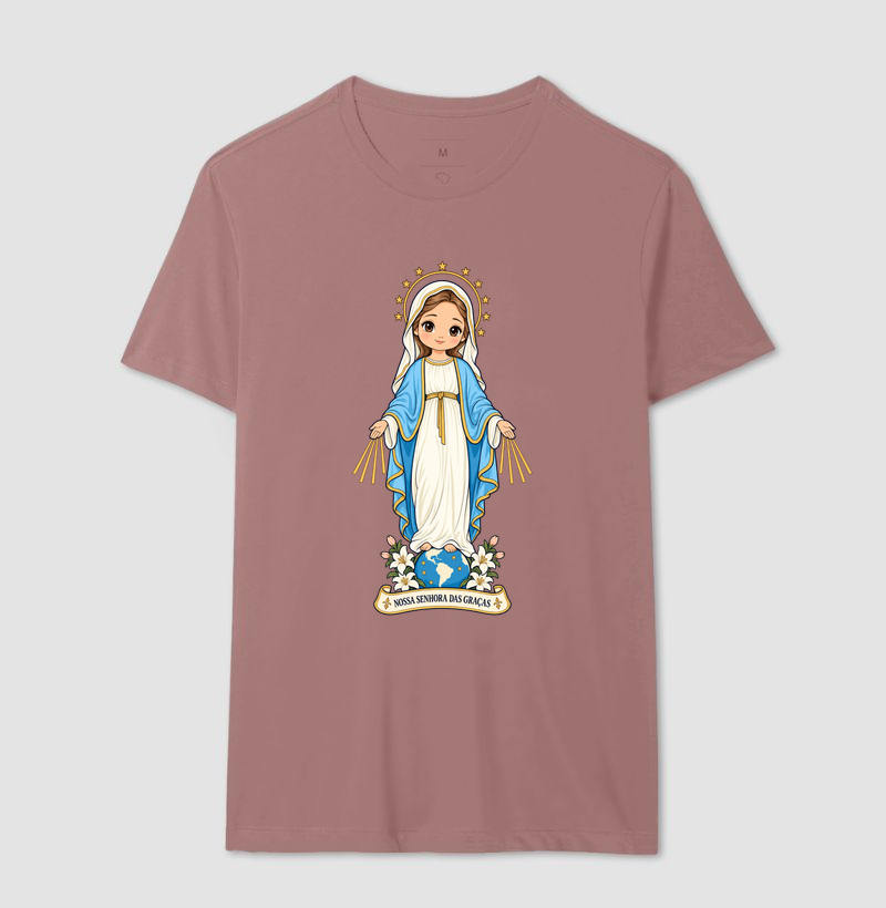 Nossa Senhora das Graças estilo chibi - Imagem 14