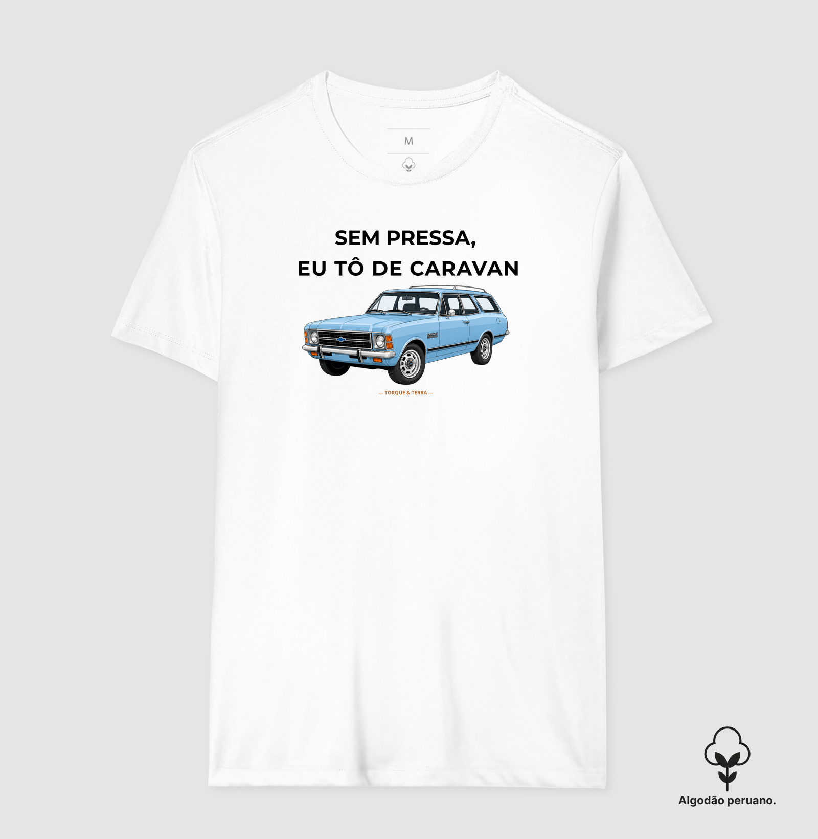 Sem pressa, eu tô de Caravan - azul claro - Imagem 9