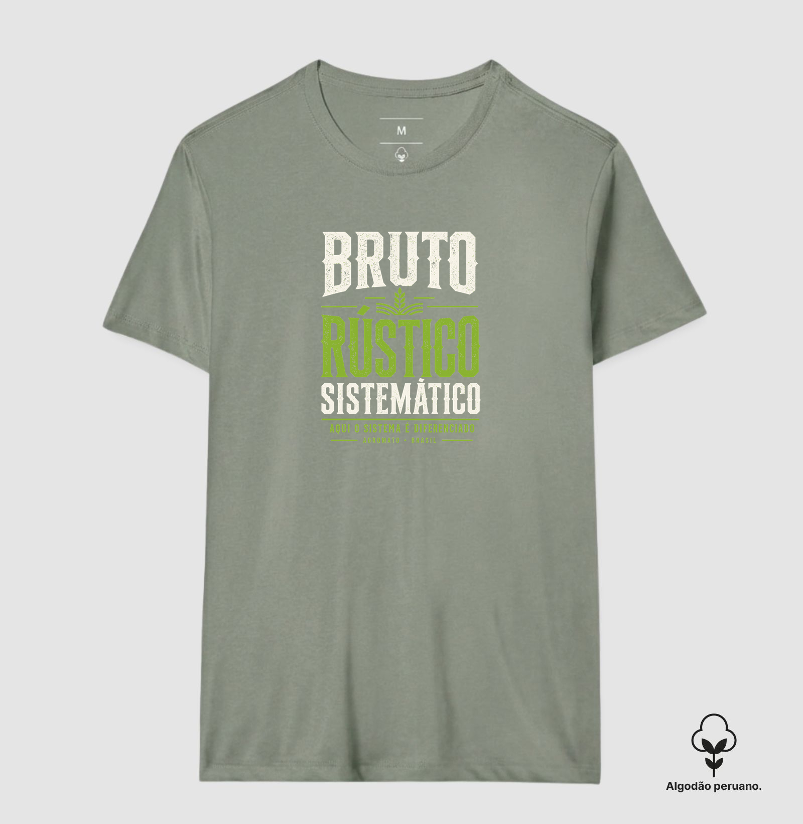 Camiseta Bruto, Rústico e Sistemático - Imagem 9