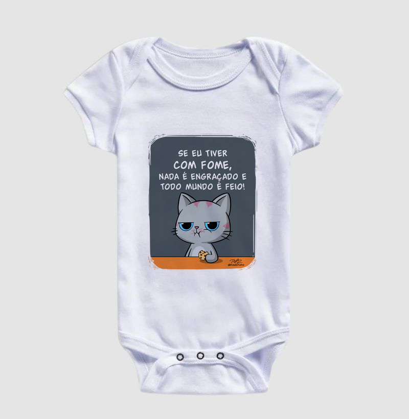 Camiseta Gato Sincero Fome - Imagem 3
