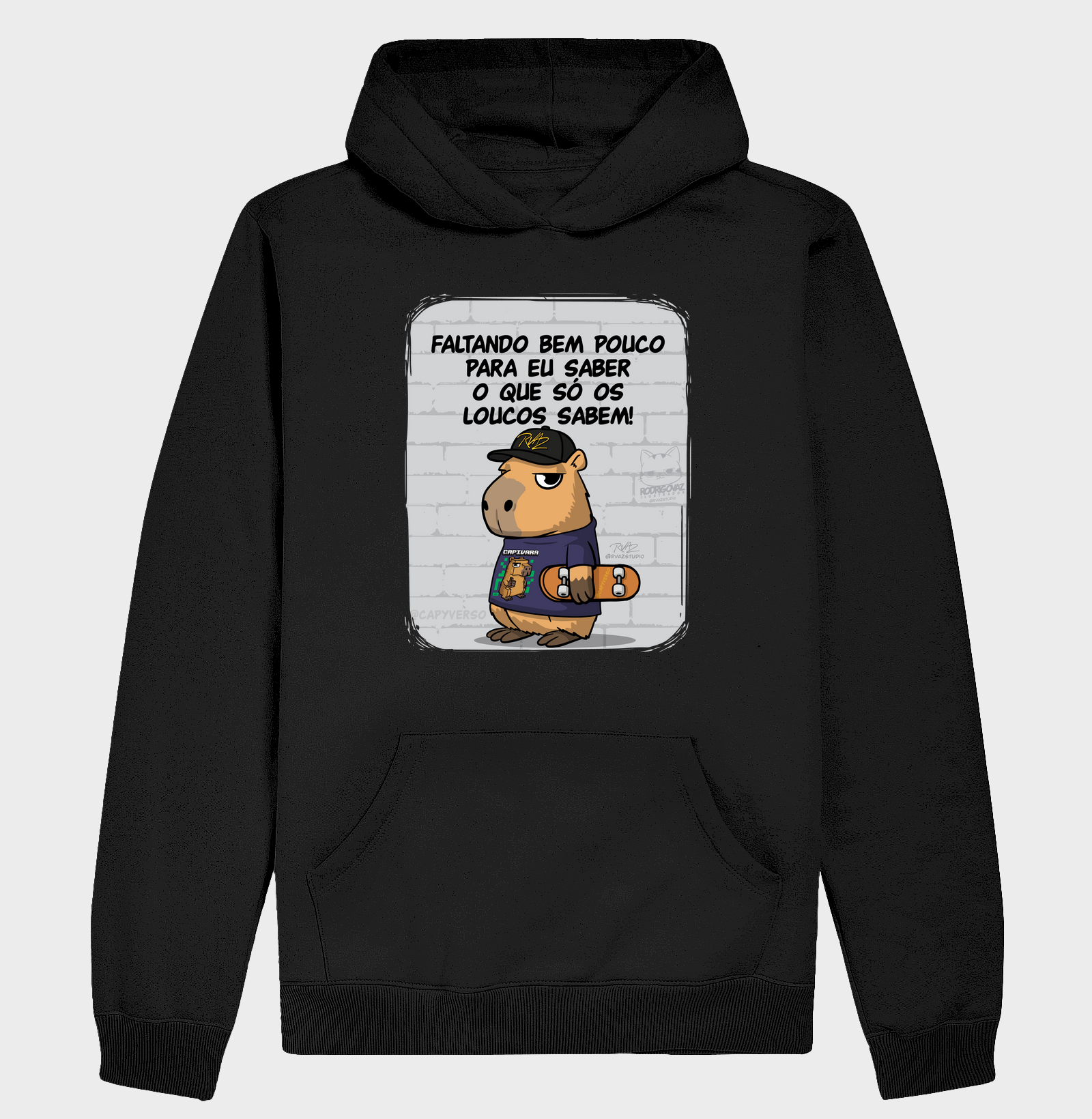 Camiseta Capivara só os loucos - Imagem 2