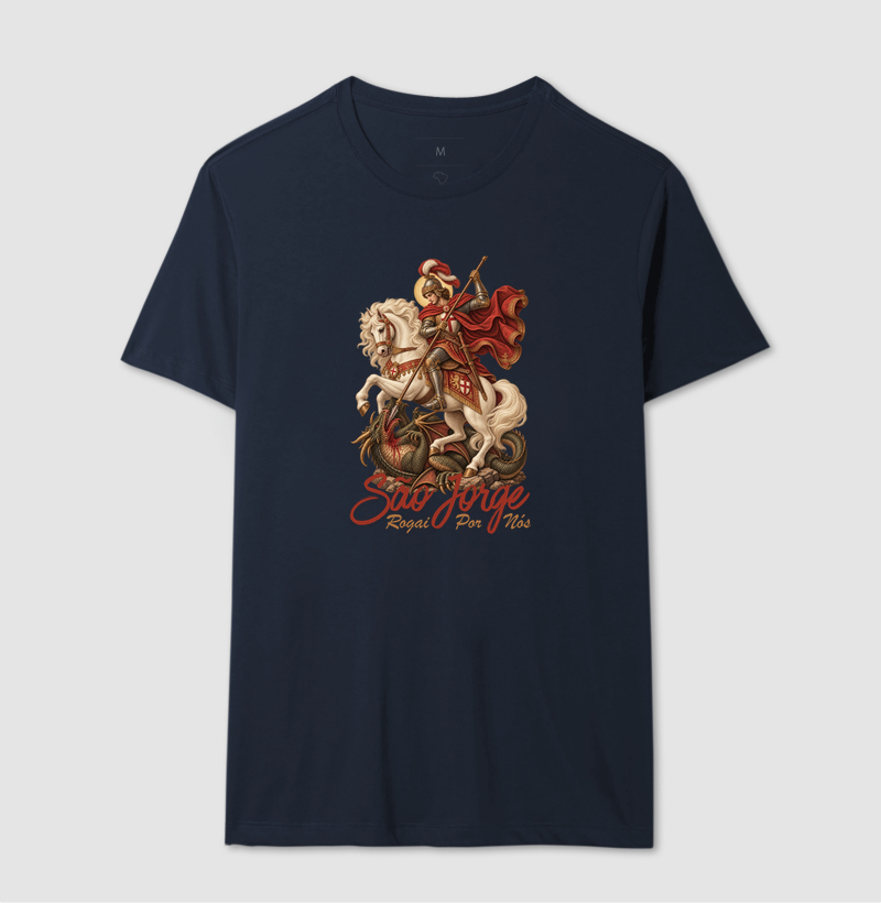 Camiseta São Jorge Rogai Por Nós - Imagem 6
