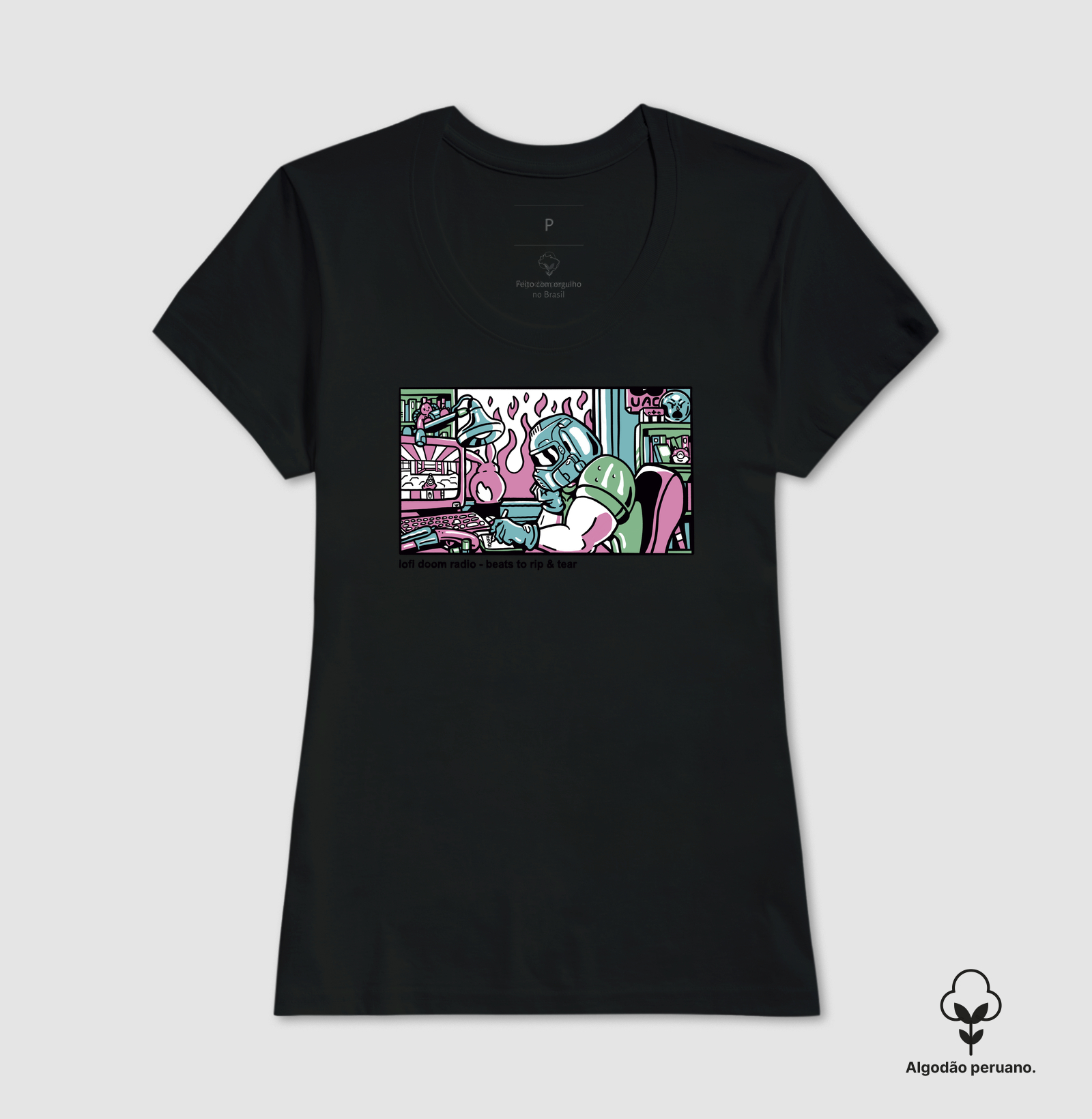 Camiseta Algodão Peruano Lofi Rip & Tear - Imagem 2